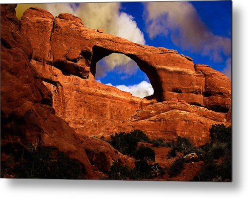 Skyline Arch Metal Print featuring the photograph Skyline Arch by Harry Spitz
