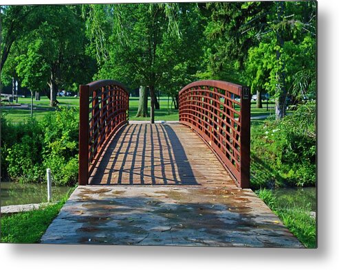 Side Cut Metal Print featuring the photograph So Far Away by Michiale Schneider