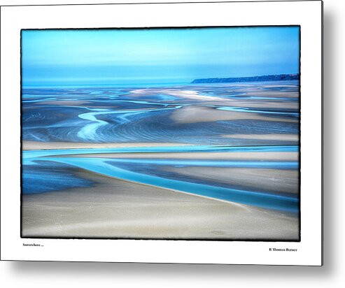 Mont Saint Michel Metal Print featuring the photograph Somewhere ... by R Thomas Berner