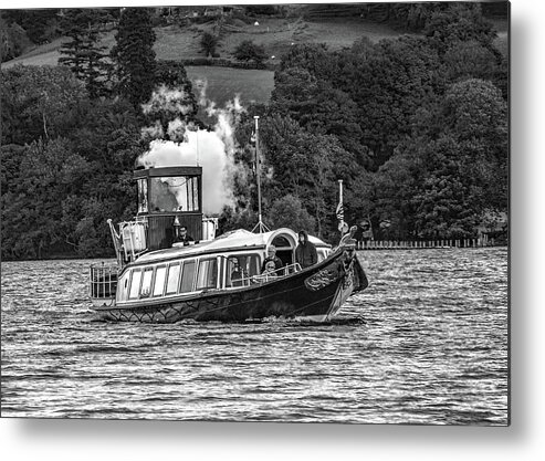 Steam Boat Metal Print featuring the photograph Steam Boat Gondola by Ed James