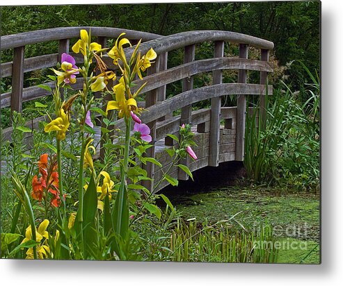 Nature Metal Print featuring the photograph Summer Serenity by Robert Pilkington