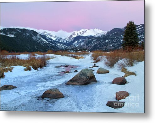 Rocky Mountain National Park Metal Print featuring the photograph Sunrise at Rocky Mountain National Park by Ronda Kimbrow