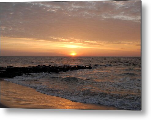 Ocean Sunrise Metal Print featuring the photograph Sunrise Ocean 74 by Joyce StJames