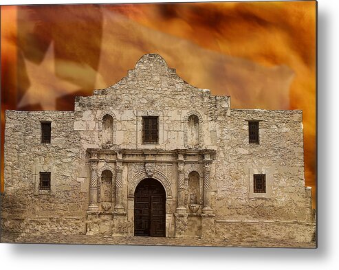 Americana Metal Print featuring the photograph Texas Pride by Scott Read