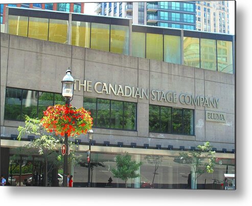 Canada Metal Print featuring the photograph The Canadian Stage Company by Ian MacDonald