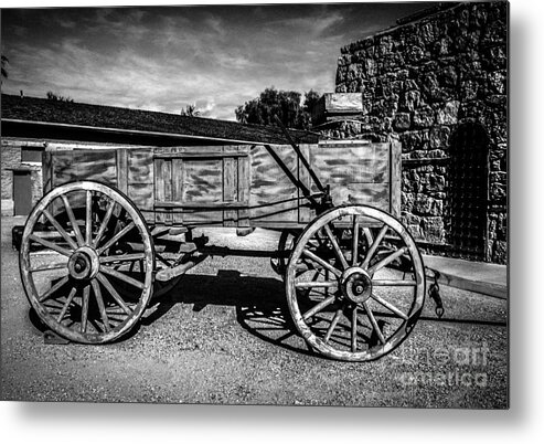 Freight Wagon Metal Print featuring the photograph The Freight Wagon by Robert Bales