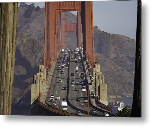 San Francisco Metal Print featuring the photograph The Golden Gate by Chris Cousins