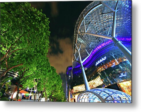 Cityscape Metal Print featuring the photograph The Green and Concrete by Ng Hock How