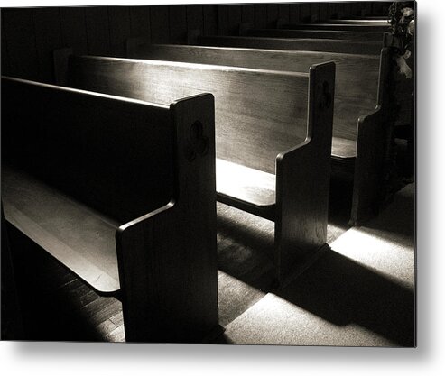 Chapman Chapel Metal Print featuring the photograph The Light by Joanne Coyle