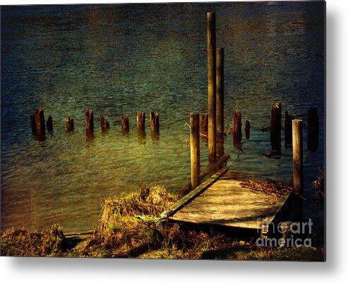 Festblues Metal Print featuring the photograph The Magic Hour.. by Nina Stavlund