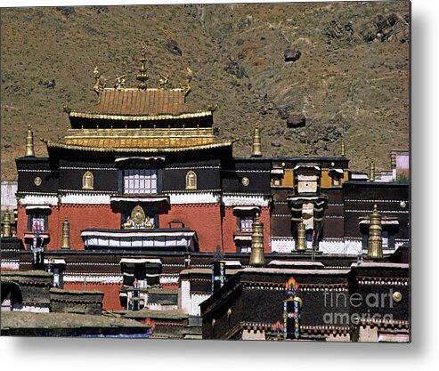 Travel Metal Print featuring the photograph Tibet_110-6 by Craig Lovell