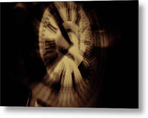 Time Metal Print featuring the photograph Time II by Grebo Gray