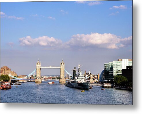 London Metal Print featuring the photograph Tower Bridge, London by Dutourdumonde Photography