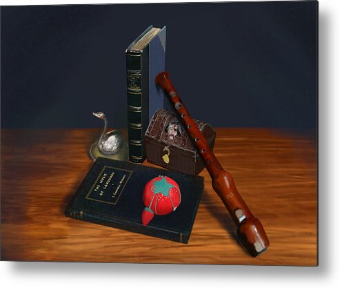 Victor Shelley Metal Print featuring the digital art Treasure by Victor Shelley