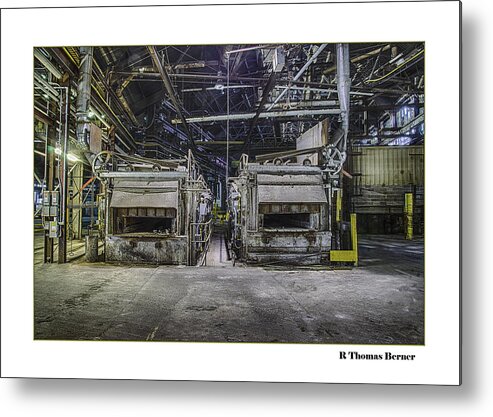 Industry Metal Print featuring the photograph Twins by R Thomas Berner