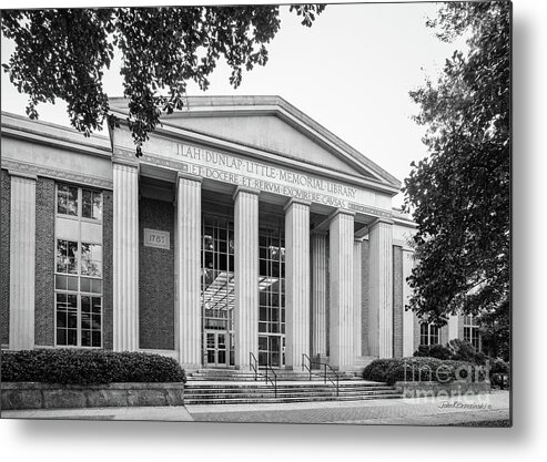 University Of Georgia Metal Print featuring the photograph University of Georgia Ilah Dunlap Little Library by University Icons