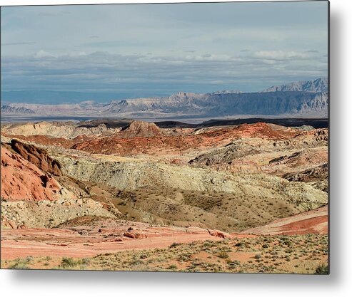 Red Rock Metal Print featuring the photograph Valley of Fire, Nevada by Tom Potter