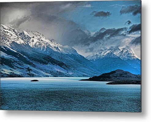 New Zealand Metal Print featuring the photograph Wakatipu Lake by Dennis Cox