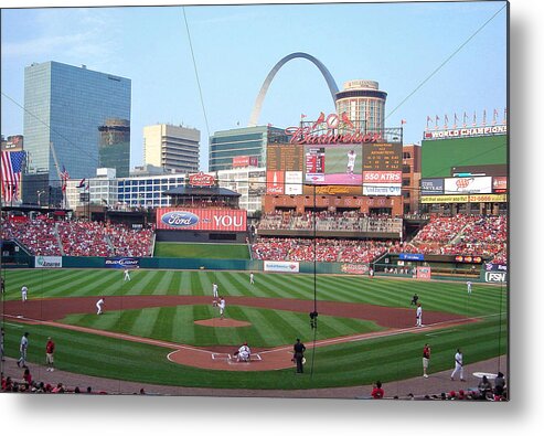 Scenery Metal Print featuring the photograph Warming Up by Sandy Keeton