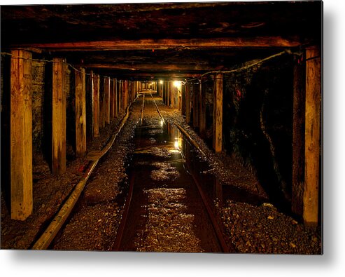 Coal Mine Metal Print featuring the photograph West Virginia Coal Mine by Mountain Dreams