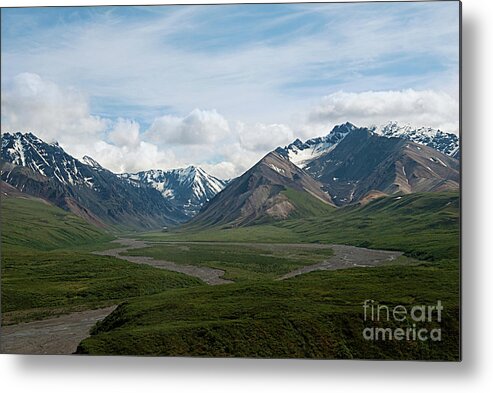 Alaska Metal Print featuring the photograph Winding Water Ways by Ed Taylor