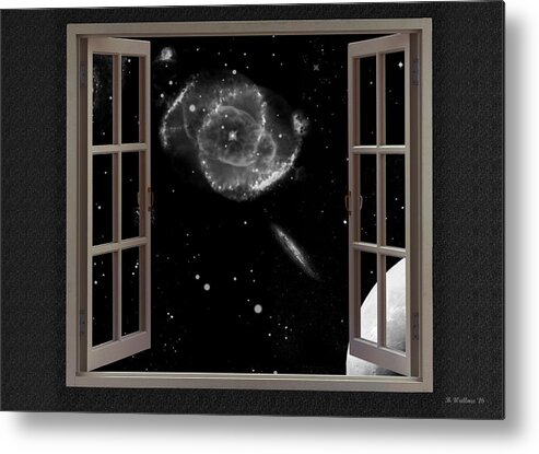 2d Metal Print featuring the photograph Window To The Cosmos by Brian Wallace