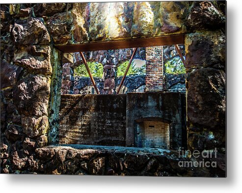 Jack London Metal Print featuring the photograph Wolf House by Blake Webster