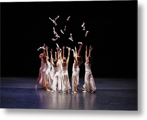 Ballet Dancer Metal Print featuring the photograph Contemporary Dance #1 by Elkor