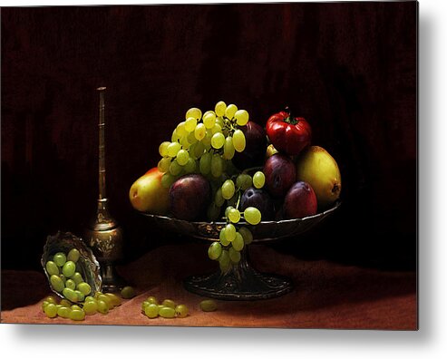 Still Life Metal Print featuring the photograph Still Life #1 by Emine Basa