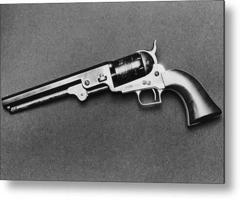 Long Metal Print featuring the photograph 1851 Colt Navy by Keystone