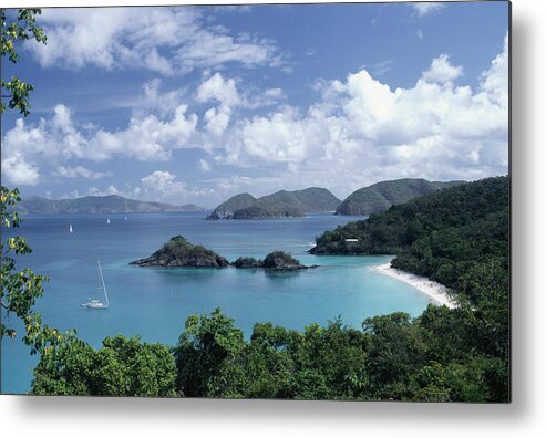 Outdoors Metal Print featuring the photograph Trunk Bay, St. John, Us Virgin Is #2 by Dc Productions