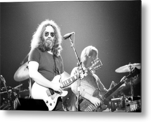People Metal Print featuring the photograph Photo Of Grateful Dead by Michael Ochs Archives