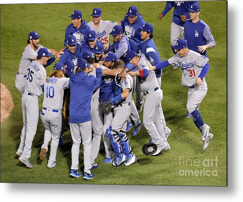 Championship Metal Print featuring the photograph League Championship Series - Los by Dylan Buell