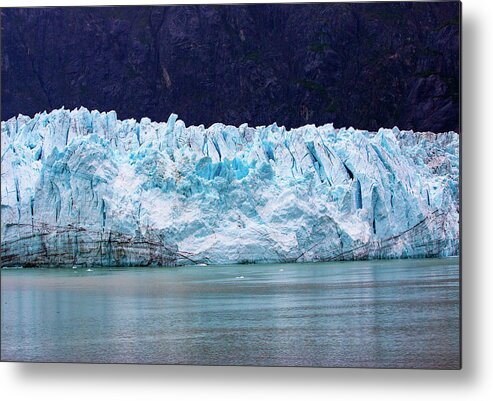 Alaska Metal Print featuring the photograph Alaskan Glacier by Anthony Jones