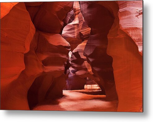 Tranquility Metal Print featuring the photograph Antelope Canyon, Page, Arizona by Wavelet Photography