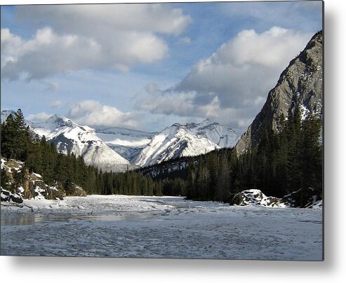 Photography Metal Print featuring the photograph Banff National Park by Marta Pawlowski