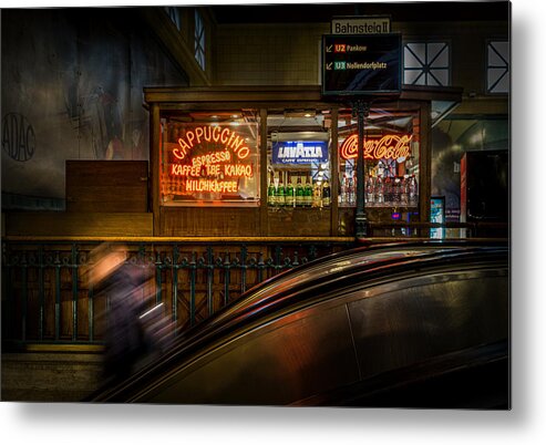 Bahnhof Metal Print featuring the photograph Berlin Wittenbergplatz by Stephan Rckert