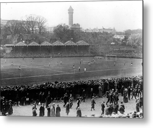 England Metal Print featuring the photograph Bradford V Newcastle by Hulton Archive