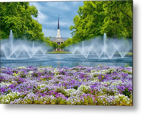 Chapel Metal Print featuring the photograph Chapel in the Sunlight by Blaine Owens