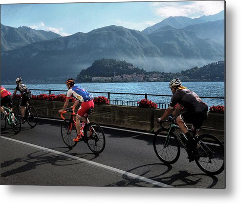 Cycling Metal Print featuring the photograph Ciclismo by Jim Hill