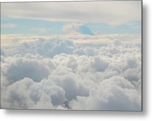 Tranquility Metal Print featuring the photograph Clouds by Cranjam