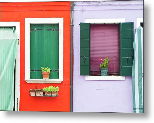 Tranquility Metal Print featuring the photograph Colorful Images From The Venetian by Dakin Roy