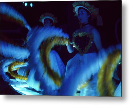 Asia Metal Print featuring the photograph Dancers At The Takarazuka Theatre by Eliot Elisofon