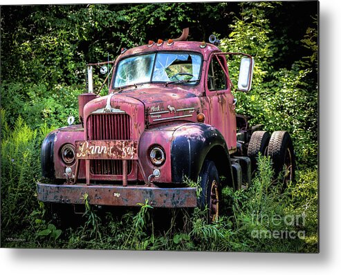 Mack Truck Metal Print featuring the photograph Danny Boy by Veronica Batterson