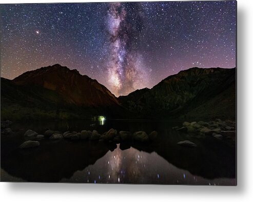 Milkyway Metal Print featuring the photograph Deep Sky Fishing by Tassanee Angiolillo