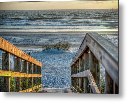 St Augustine Metal Print featuring the photograph Descent into Peace by Joseph Desiderio