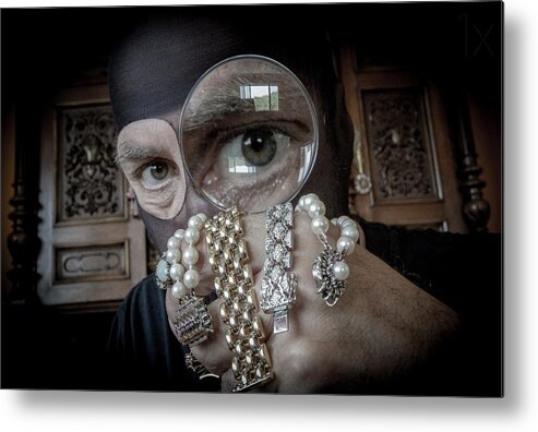 Thief Metal Print featuring the photograph I Only Want The Best From You... by Tom R. Grabuschnigg (tomtitan)