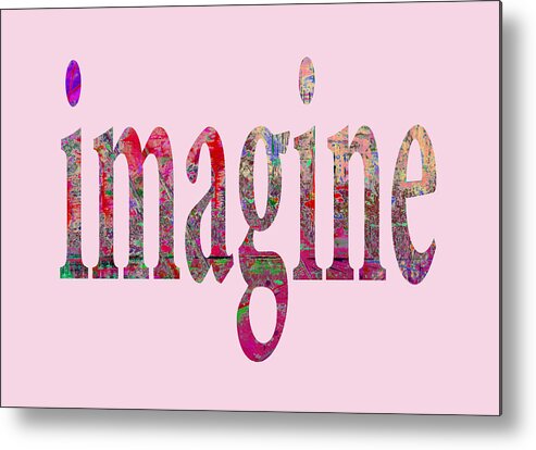 Imagine Metal Print featuring the painting Imagine1012 by Corinne Carroll