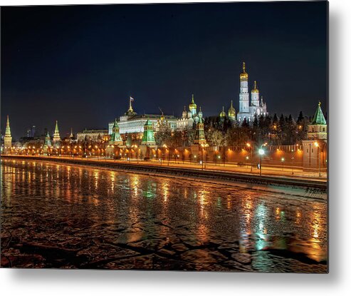 Kremlin Metal Print featuring the photograph Kremlin by Gouzel -
