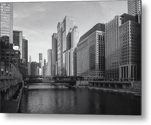 Chicago Metal Print featuring the photograph Lazy River by Laura Hedien